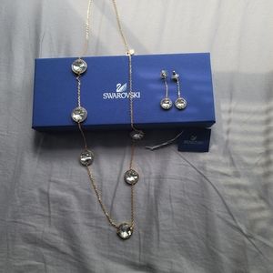 Swarovski Necklace and Earring Set